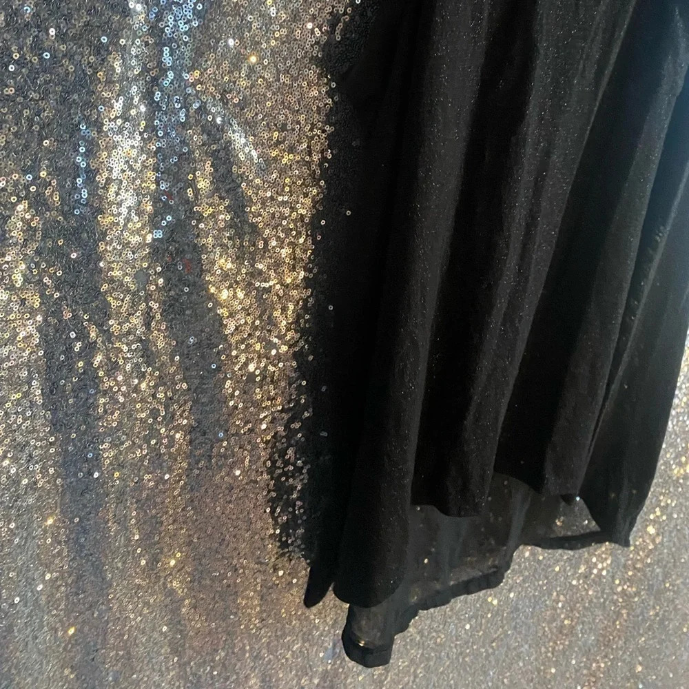 5/$20 Women’s Studio Y Black Sheer Racerback Tank Top XL - Picture 5 of 5